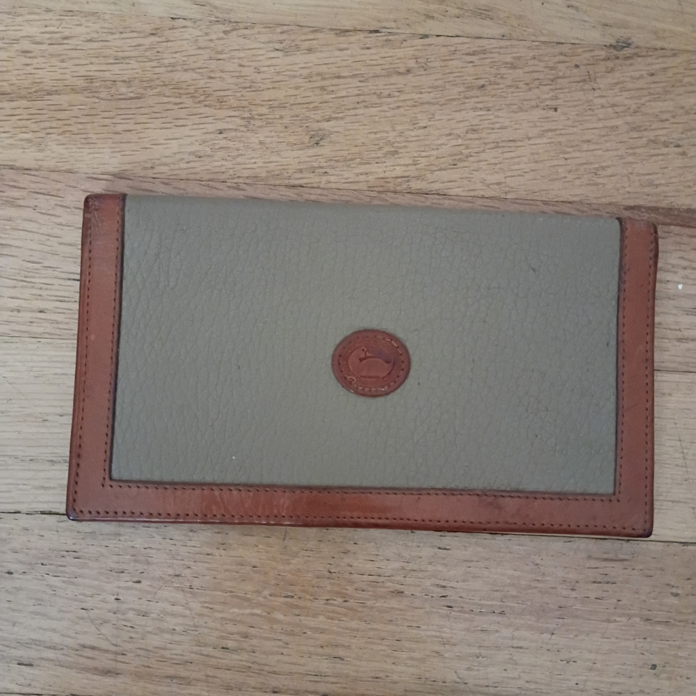 Leather Trimmed Men's Wallet